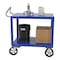 Vestil Ergo Handle Cart, Steel, 2400 lb Load Capacity, 2 Shelves, 60" L, 30" W DH-MR2-2436 - alternate 3